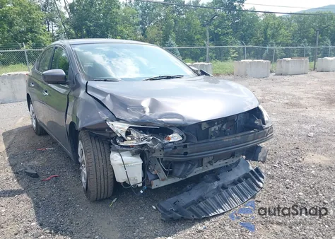 2014 Nissan Sentra Sv z USA, uszkodzony, nr VIN 3N1AB7AP4EY252630